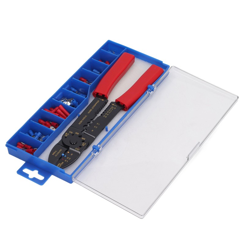 Wire Terminals Crimping Tool PVC Insulated Terminal Crimper Kit for