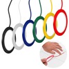 SSHUIKKAI 6 Rolls of Whiteboard Tape, Marking Tape, Colourful Tape,