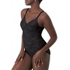 Bali Designs Women's Seamless shapewear bodysuits, Black, 36DD UK