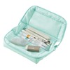 Kokuyo F-VBF291LG Pencil Case, Mokoko Pedin Type, Mint Green