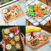 Mini Christmas Cookie Cutters, 8 Piece Small Xmas Holiday Cookies