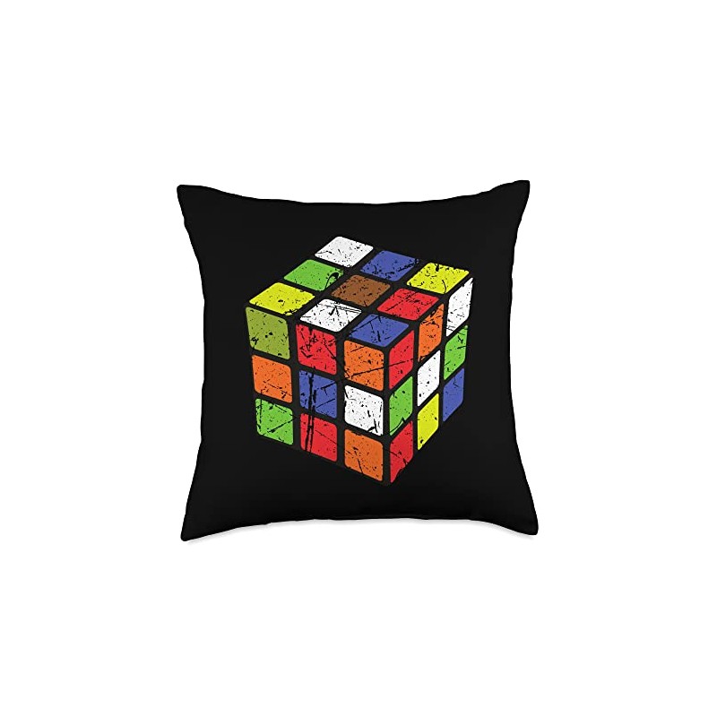 Rubix Cube Speed Cuber Puzzle Master Colorful Math Game Throw