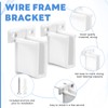 12 Pack Wire Shelf End Bracket, Closet Shelf Brackets Wire