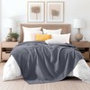 Elegant Comfort Premium 100% Cotton Waffle Blanket - Lightweight Breathable
