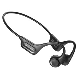 Ultra-Comfortable Open-Ear sport Headphones for Running,Cycling,Gym,8Hr Premium Sound,Bluetooth5.3,IP56 Sweatproof Bone Conduction Tech,Secure Ergonomic Fit & Clear Calls,Wireless Workout Earphones