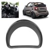 Fydun Dashboard Instrument Bezel Carbon Fiber Style Dashboard Cover Trims