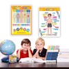 Laminated My Body Interactive Educational Poster Set for Kids (2-Pack)