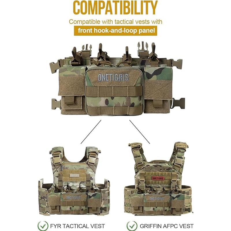ONETIGRIS Chest Rig, MOLLE Chest Rigs Chest Rig Dangler Pouch