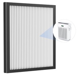 Air Purifier Replacement Filter, 8 in 1 HEPA Filter F1 Air Purifier, Air Cleaner Filter, 1 PCS, White