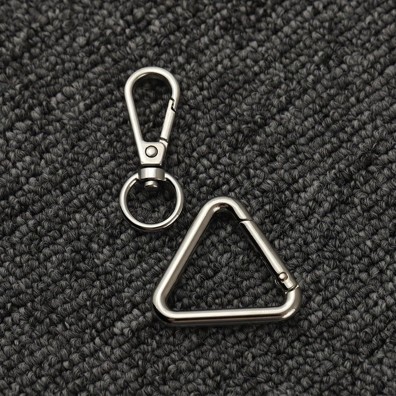 TANJUN, 2-piece Set, Key Chain, Spring Key Chain Metal Fittings,