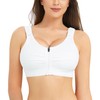 BRABIC Zip Front Closure Everyday Bra for Women Post Surgery