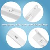 AMI PARTS 240530601 Refrigerator Pan Hanger (Left) Fit for Frigi-daire