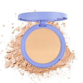 EVVCFEX Oil Control Face Powder, Matte Smooth Waterproof Long-lasting Setting Powder, Perfect lightweight face makeup for a soft finish, minimizes fine lines and pores (Warms the complexion, 1)