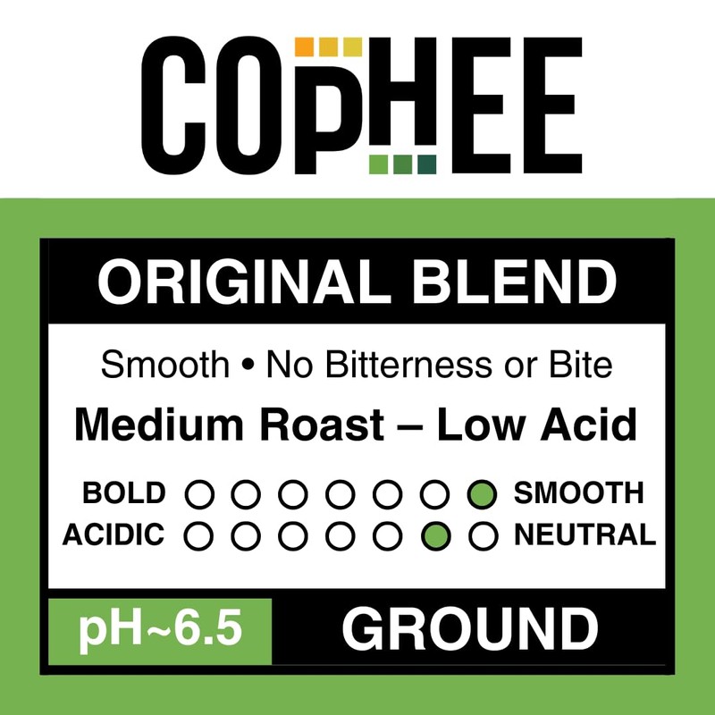 Low Acid Coffee – Original Blend – Bulk Pack –
