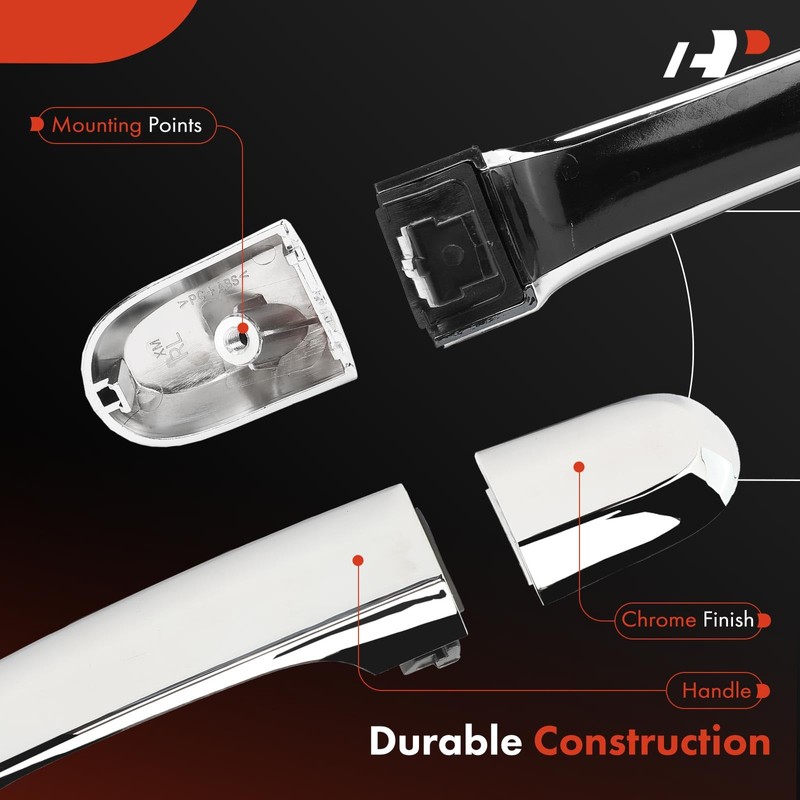 A-Premium Outside Exterior Door Handles Compatible with Kia Sorento 2011