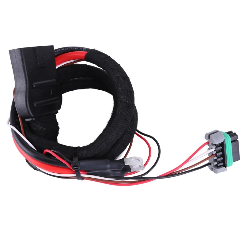 Slakerbe Truck & Plow Side Battery Cable Wiring Harness Set,