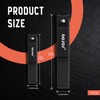 BEZOX Nail Clippers Set of 2 - Stainless Steel Fingernail
