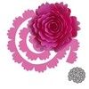 3D Spiral Flower Metal Die Cuts,Daisy Flower Garland Wedding Cutting