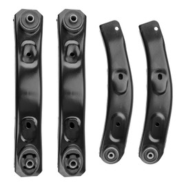 Front Upper Lower Complete Control Arms Assembly Kit w/Ball Joint Compatible With Grand Cherokee 1999-2004, K640797, K640773 Automotive Suspension Kit