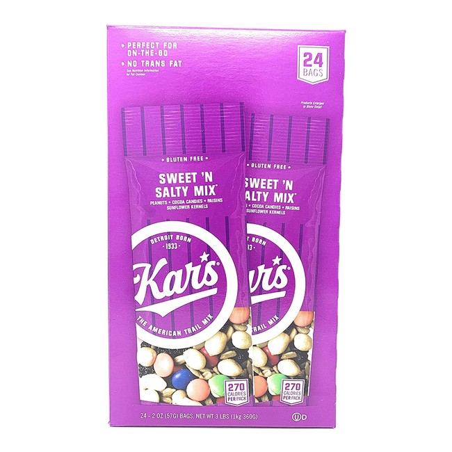 Kar's Sweet 'N Salty Mix, 2 Oz, Box of 24 Bags