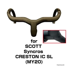 REC-MOUNTS Type α Combo Mount for Scott (SYNCROS CRESTON IC SL MY20) (Compatible with 10 Brands) [SCOTT20α+GP] Compatible with Garmin Cat Eye, Pioneer, Leatherine, Wahoo, Brighton, Giant, Explorer, Sigma, Polar, Go Pro HERO