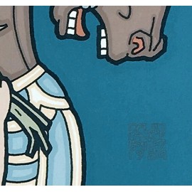 David Lance Goines -  #108 Carousel Animals Poster - New Condition