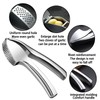 Garlic Press, Garlic Press Stainless Steel Garlic Press for Kitchen,