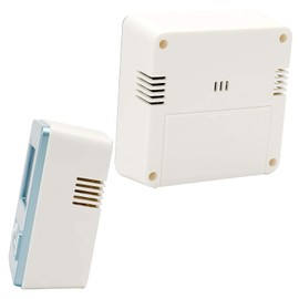 Casio DQD-805J-2JF Alarm Clock, Radio, Light Blue, Digital, Small, Snooze, Light Included