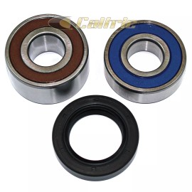 Caltric Rear Wheel Ball Bearings Seals Kit for Honda GL1500 GL1500Se Goldwing Se 90-00