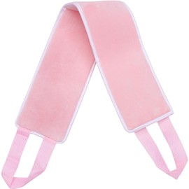 PartyKindom Aplicador de Loción para Espalda en Fibra Rosa, Distribuye Loción Bronceadora Uniformemente y Evita Manos Manchadas, Adecuado para Bronceado y Uniforme