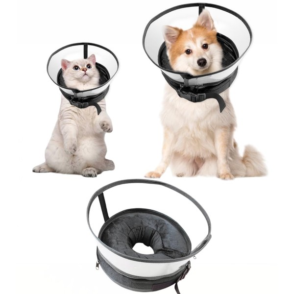 Dog Cone Collar, Inflatable Dog Cone After Surgery for Small