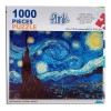 Rompecabezas Flink Noche Estrellada, Van Gogh de 1000 piezas con