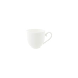 Villeroy & Boch Royal Mokka-/Espressotasse, 100 ml, Premium Bone Porzellan, Weiß