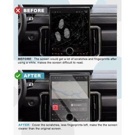 CDEFG for 2024 GMC Acadia 15” Screen Protector for 2024 GMC Acadia Elevation AT4 Denali Accessories Tempered Glass 2024 Acadia Screen Guard 2024 GMC Acadia Screen Cover