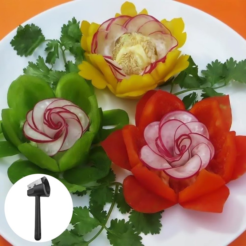 3 PACK Carrot Curler and Peeler Vegetables Curler Multifunctional Vegetable