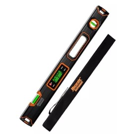 Mecurate 24-Inch Digital Level Professional Smart Precision Torpedo Level Tool Bright L