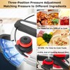KILOGORGE Pressure Cooker 10 QT,Pressure Canner,304 Stainless Steel Pressure Cooker,One-Hand