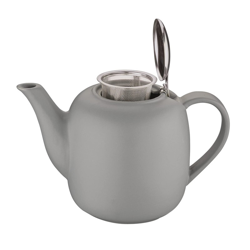 Küchenprofi London Ceramic Teapot with Stainless Steel Infuser, 8 Cup,