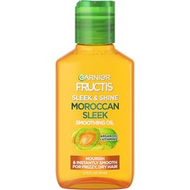 Garnier Fructis Sleek & Shine Moroccan Sleek Oil Treatment, Frizzy, Dry Hair, 3.75 fl. oz.