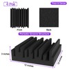 TroyStudio Thick Acoustic Foam Panels, 12 X 12 X 3