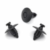 VVO Fasteners- Black Plastic Front Bumper & Trim Fastener Clips