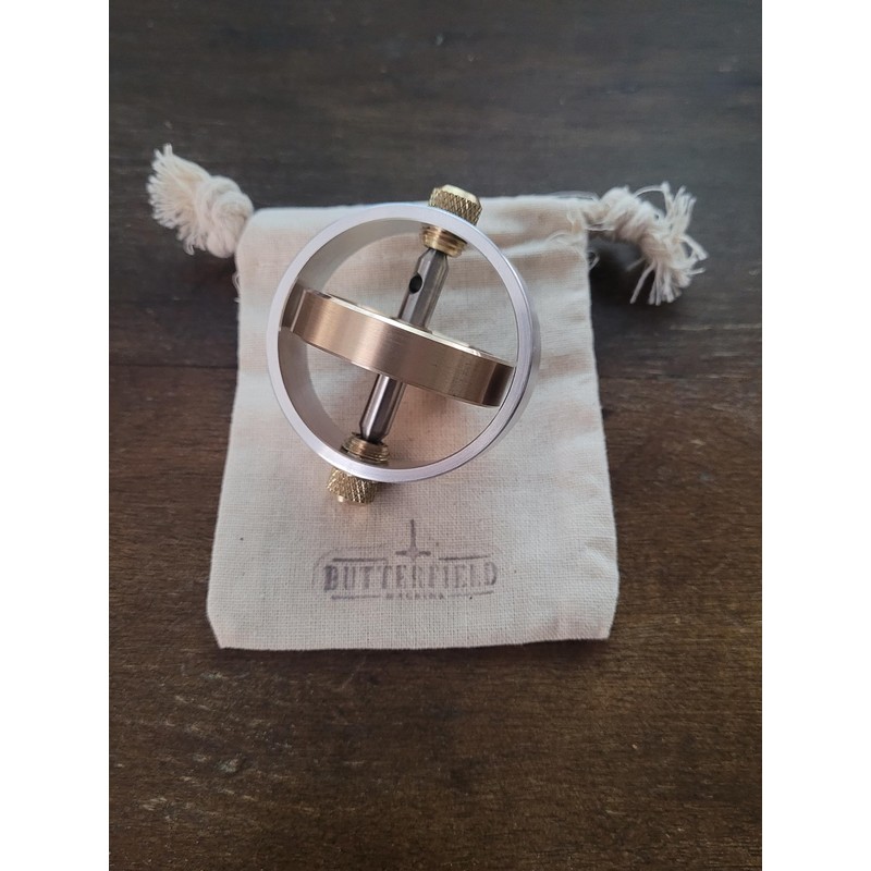 GYROSCOPE - HAND MACHINED IN THE USA