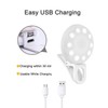 Mini Ring Light, Upgraded Sansent Small Clip On Ring Light,