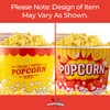Greaseproof, Retro 85oz Popcorn Buckets 12 Pack. Reusable and Durable
