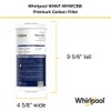 Whirlpool 10" x 4.5" Premium Carbon Water Filter WHKF-WHWCBB, NSF