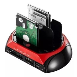 Ele-Gate Estación De Discos Duros Y Memorias 2.5 3.5 Sata Ide