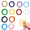 Carabiner Round, 25 mm Carabiner Hook Round Key Ring, Small
