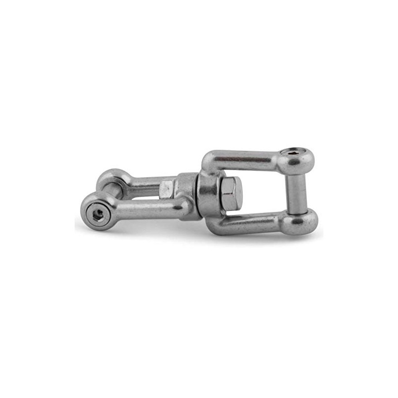 wellenshop Swivel Shackle M10 Stainless Steel with Hexagon Socket Shackle
