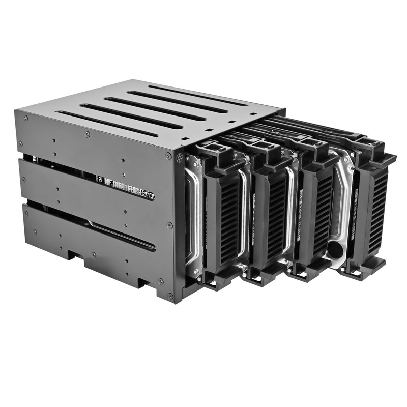 Silverstone Techology FS304-V Three (3) 5.25" Bay to Four (4)