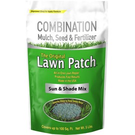 Amturf The Original Lawn Patch Sun & Shade Lawn Patch 5-Pound Bag, 34332